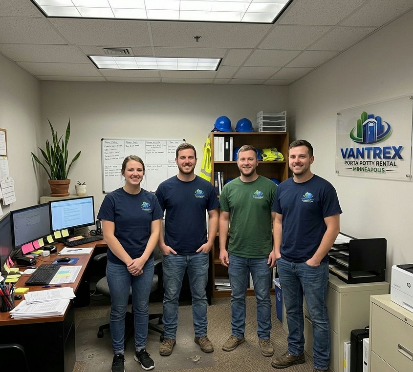 Vantrex Porta Potty Rental Minneapolis team